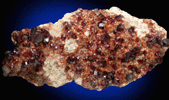 Spessartine Garnet on Microcline from Tongbei-Yunling District, Fujian Province, China