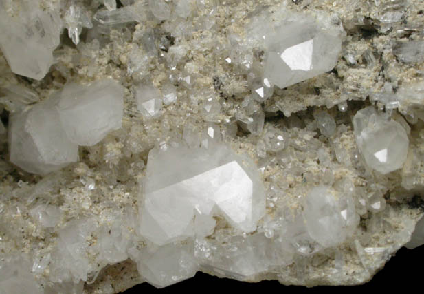 Quartz (parallel habit) with Cookeite from Waisanen Quarry, Greenwood, Oxford County, Maine