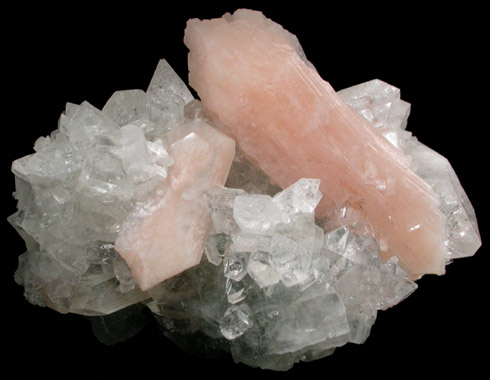 Stilbite-Ca and Apophyllite from Jalgaon, Maharashtra, India