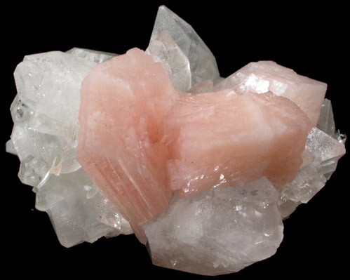 Stilbite-Ca and Apophyllite from Jalgaon, Maharashtra, India