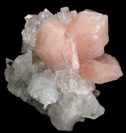 Stilbite-Ca and Apophyllite from Jalgaon, Maharashtra, India