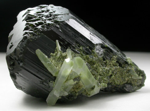 Epidote with Quartz from Green Monster Mountain-Copper Mountain area, south of Sulzer, Prince of Wales Island, Alaska