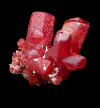 Vanadinite from North Geronimo Mine, La Paz County, Arizona