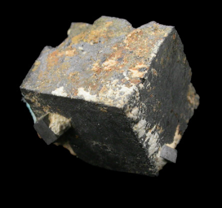 Magnetite (rare cubic crystal form) from ZCA Mine No. 4, Fowler Ore Body, 2500' Level, Balmat, St. Lawrence County, New York