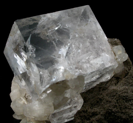 Fluorite and Calcite from Walworth Quarry, Wayne County, New York