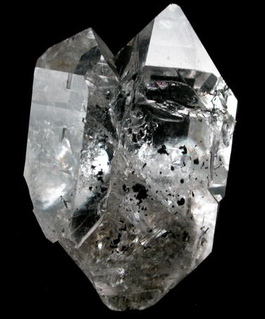 Quartz var. Herkimer Diamonds from Diamond Acres (Hastings Farm), Fonda, Montgomery County, New York