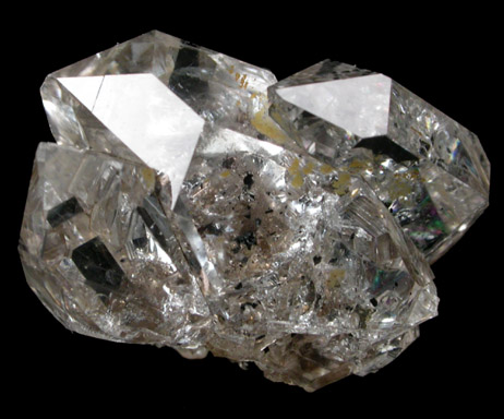 Quartz var. Herkimer Diamonds from Diamond Acres (Hastings Farm), Fonda, Montgomery County, New York