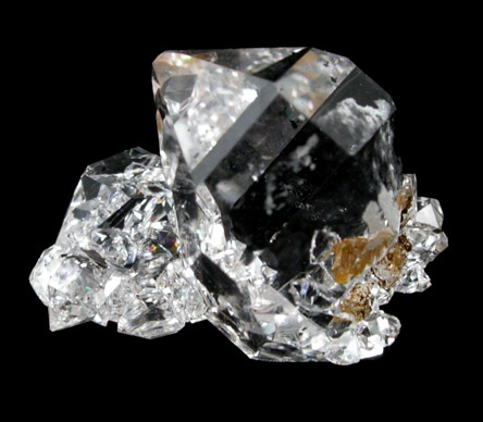 Quartz var. Herkimer Diamonds from Diamond Acres (Hastings Farm), Fonda, Montgomery County, New York