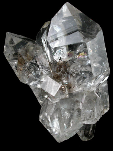 Quartz var. Herkimer Diamonds from Diamond Acres (Hastings Farm), Fonda, Montgomery County, New York