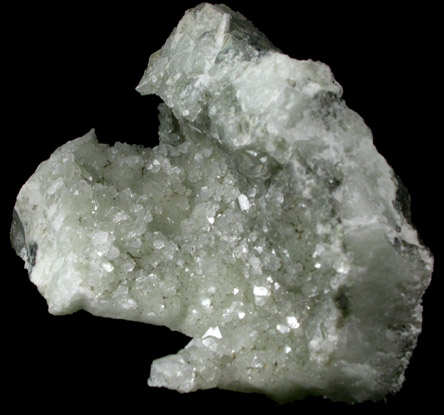 Apophyllite on Datolite from Millington Quarry, Bernards Township, Somerset County, New Jersey