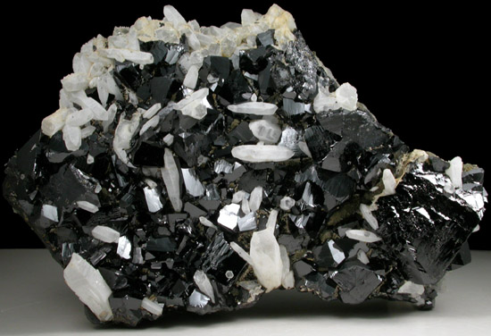 Cassiterite (twinned crystals) and Quartz from Huanuni District, Dalence Province, Oruro Department, Bolivia