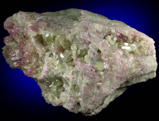 Vesuvianite from Jeffrey Mine, Asbestos, Qubec, Canada