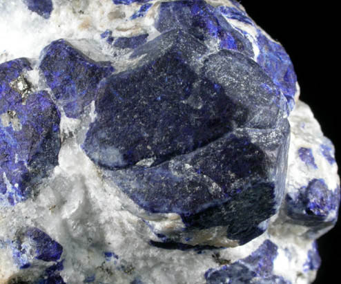 Lazurite var. Lapis Lazuli from Sar-e-sang, Kokscha Valley, Badakshan, Afghanistan (Type Locality for Lazurite)