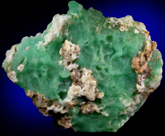 Quartz var. Chrysoprase from Marlborough, Queensland, Australia