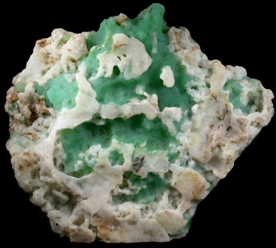 Quartz var. Chrysoprase from Marlborough, Queensland, Australia