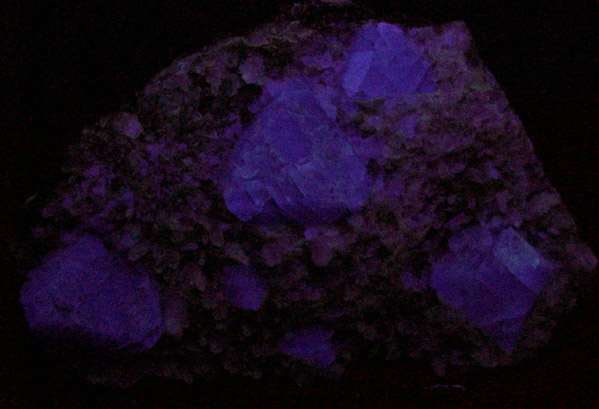 Fluorite on Quartz from William Wise Mine, Westmoreland, Cheshire County, New Hampshire