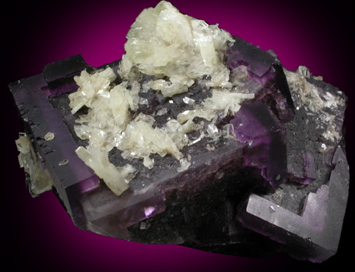 Fluorite and Barite from Cave-in-Rock District, Hardin County, Illinois