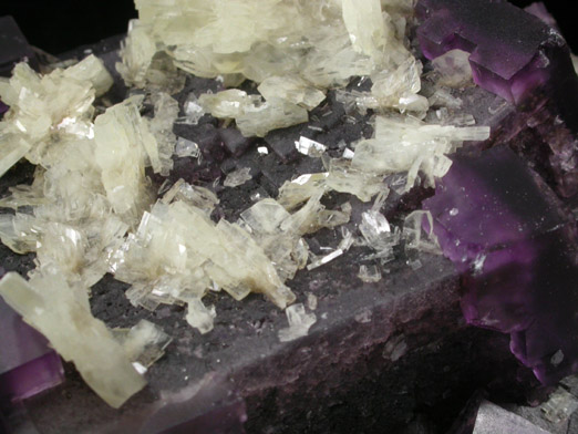 Fluorite and Barite from Cave-in-Rock District, Hardin County, Illinois