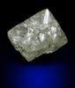 Diamond (0.84 carat yellow-gray intergrown octahedral crystals) from Northern Cape Province, South Africa