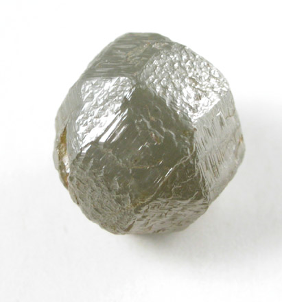 Diamond (2.74 carat gray complex crystal) from Mbuji-Mayi (Miba), 300 km east of Tshikapa, Democratic Republic of the Congo