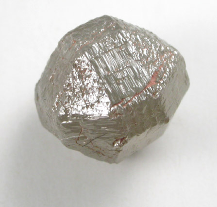 Diamond (2.53 carat gray complex crystal) from Mbuji-Mayi (Miba), 300 km east of Tshikapa, Democratic Republic of the Congo