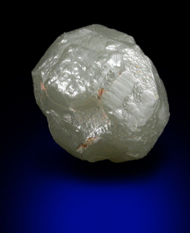 Diamond (2.25 carat gray complex crystal) from Mbuji-Mayi (Miba), 300 km east of Tshikapa, Democratic Republic of the Congo