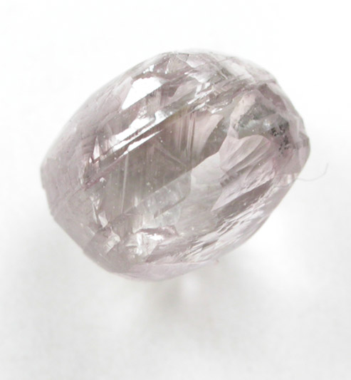 Diamond (0.87 carat pink lamellar-twinned crystal) from Udachnaya Mine, Republic of Sakha, Siberia, Russia