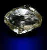 Diamond (1.16 carat yellow complex crystal) from Williamson Mine, Mwadui, Tanzania