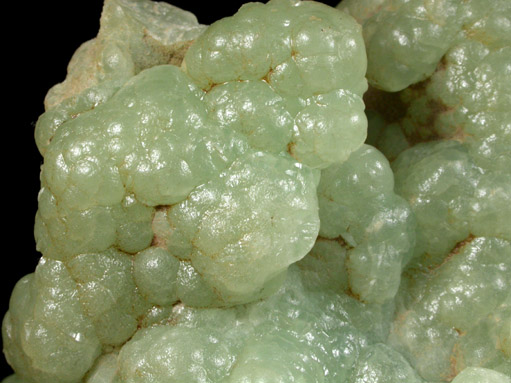 Prehnite from Upper New Street Quarry, Paterson, Passaic County, New Jersey