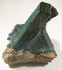 Malachite pseudomorph after Azurite from Bisbee, Warren District, Cochise County, Arizona