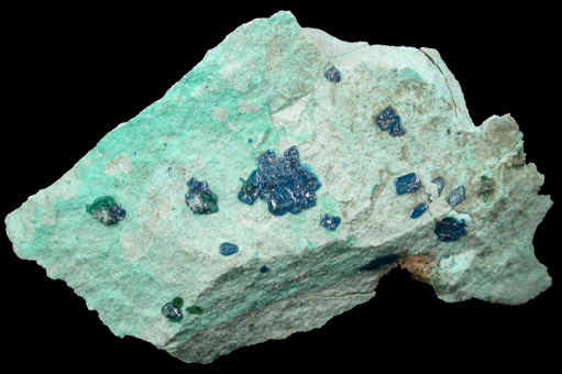 Cornetite from L'Etoile du Congo Mine, Lubumbashi, Katanga Copperbelt, Haut-Katanga Province, Democratic Republic of the Congo (Type Locality for Cornetite)