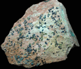 Cornetite with Pseudomalachite from L'Etoile du Congo Mine, Lubumbashi, Katanga (Shaba) Province, Democratic Republic of the Congo (Type Locality for Cornetite)