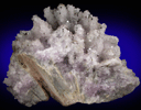 Quartz var. Amethyst pseudomorphs after Anhydrite with Goethite from Upper New Street Quarry, Paterson, Passaic County, New Jersey