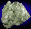 Prehnite with pseudomorphic casts after Anhydrite from Prospect Park Quarry, Prospect Park, Passaic County, New Jersey