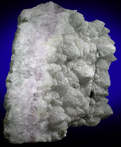 Quartz var. Amethyst Quartz from O and G Industries Southbury Quarry, Southbury, New Haven County, Connecticut