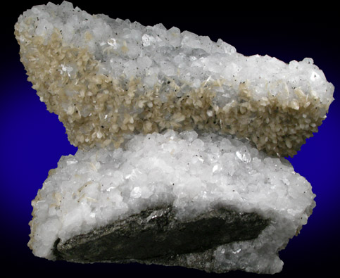 Apophyllite with Stilbite-Ca from Laurel Hill (Snake Hill) Quarry, Secaucus, Hudson County, New Jersey