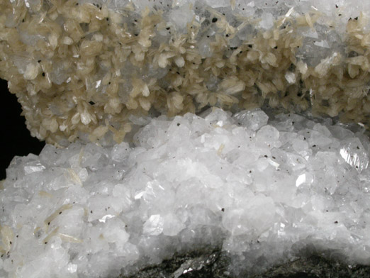 Apophyllite with Stilbite-Ca from Laurel Hill (Snake Hill) Quarry, Secaucus, Hudson County, New Jersey