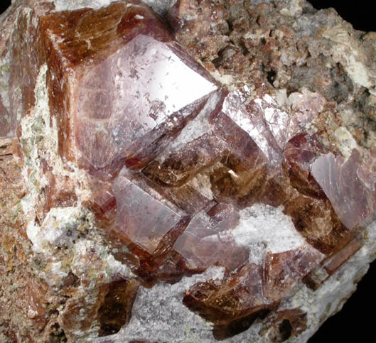 Grossular Garnet from Pitts-Tenney Quarry, Minot, Androscoggin County, Maine