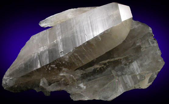 Quartz var. Smoky Quartz from Peter's Pocket, Bartlett, Carroll County, New Hampshire