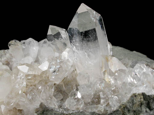 Quartz from railroad cut on eastern shore of Hudson River, between Schodak Landing and Poolsburg, Columbia County, New York