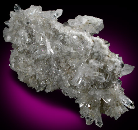 Quartz from railroad cut on eastern shore of Hudson River, between Schodak Landing and Poolsburg, Columbia County, New York