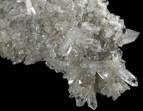 Quartz from railroad cut on eastern shore of Hudson River, between Schodak Landing and Poolsburg, Columbia County, New York