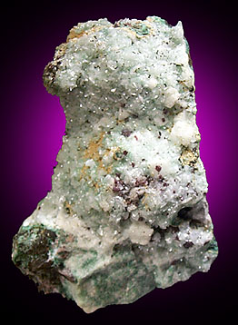 Cuprite on Cuprian-Dolomite from Tsumeb, Namibia