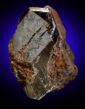 Rutile from Graves Mountain, 19.5 km east of Washington, Lincoln County, Georgia