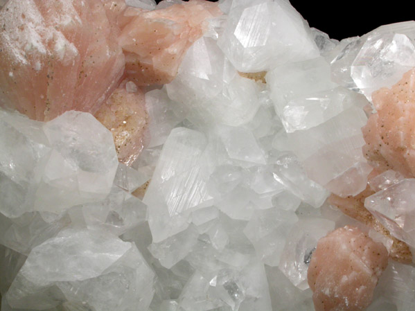 Apophyllite with Stilbite-Ca from Jalgaon, Maharashtra, India