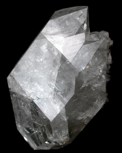 Quartz var. Herkimer Diamond with Dolomite from Eastern Rock Products Quarry (Benchmark Quarry), St. Johnsville, Montgomery County, New York