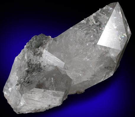 Quartz var. Herkimer Diamond with Dolomite from Eastern Rock Products Quarry (Benchmark Quarry), St. Johnsville, Montgomery County, New York