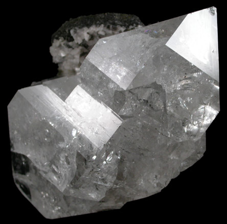 Quartz var. Herkimer Diamond with Dolomite from Eastern Rock Products Quarry (Benchmark Quarry), St. Johnsville, Montgomery County, New York