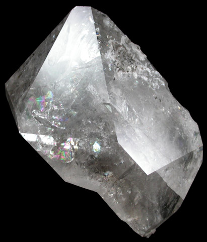 Quartz var. Herkimer Diamond with Dolomite from Eastern Rock Products Quarry (Benchmark Quarry), St. Johnsville, Montgomery County, New York