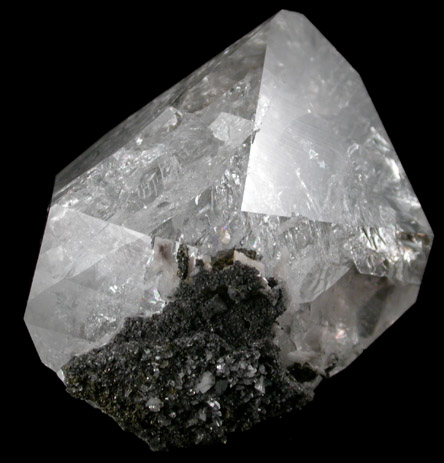 Quartz var. Herkimer Diamond with Dolomite from Eastern Rock Products Quarry (Benchmark Quarry), St. Johnsville, Montgomery County, New York